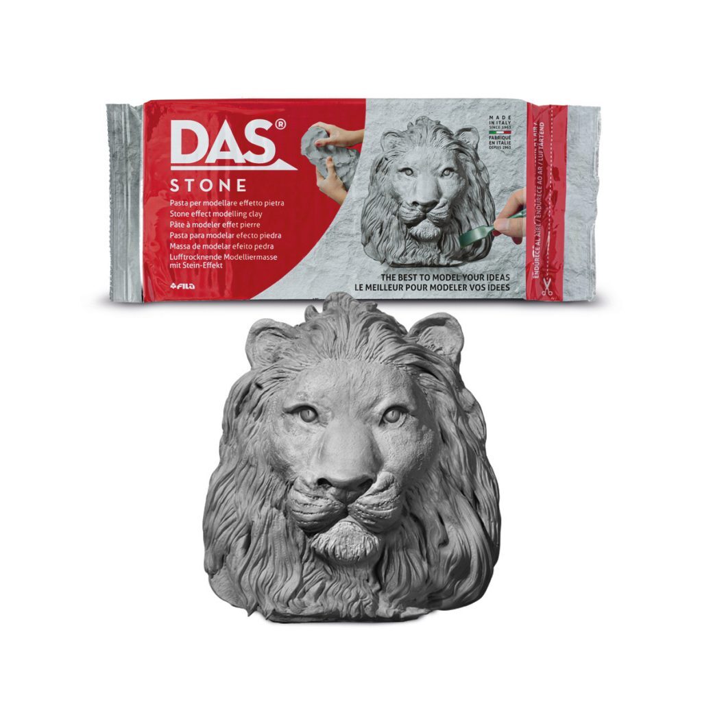 Das Modelling Clay 500g White in White