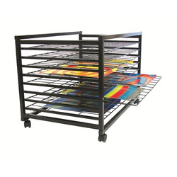 Desktop Art Drying Rack 10 Tray - Orotek