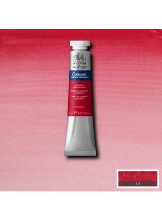 Winsor & Newton Watercolour Paint Cotman 8ml tube Alizarin Crimson Hue