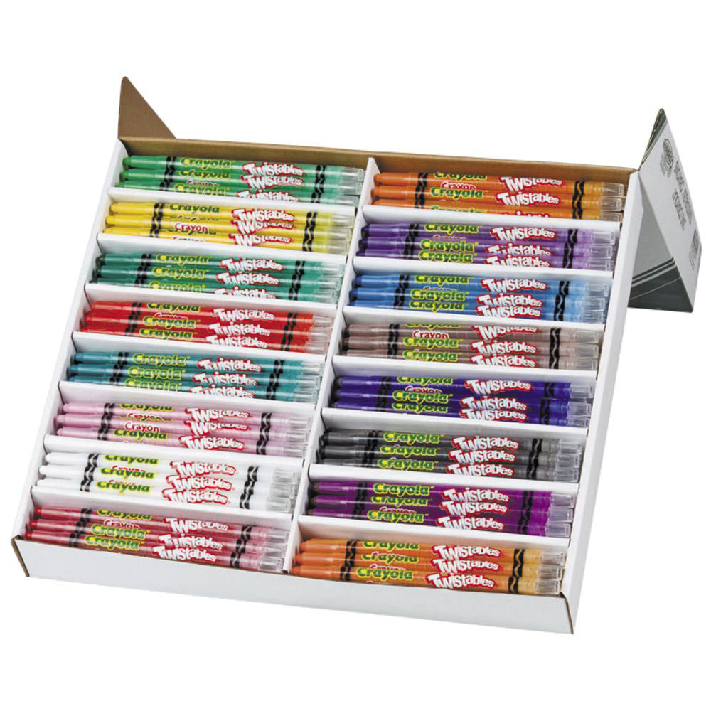 Crayola Twistable Crayons 240 Classpack