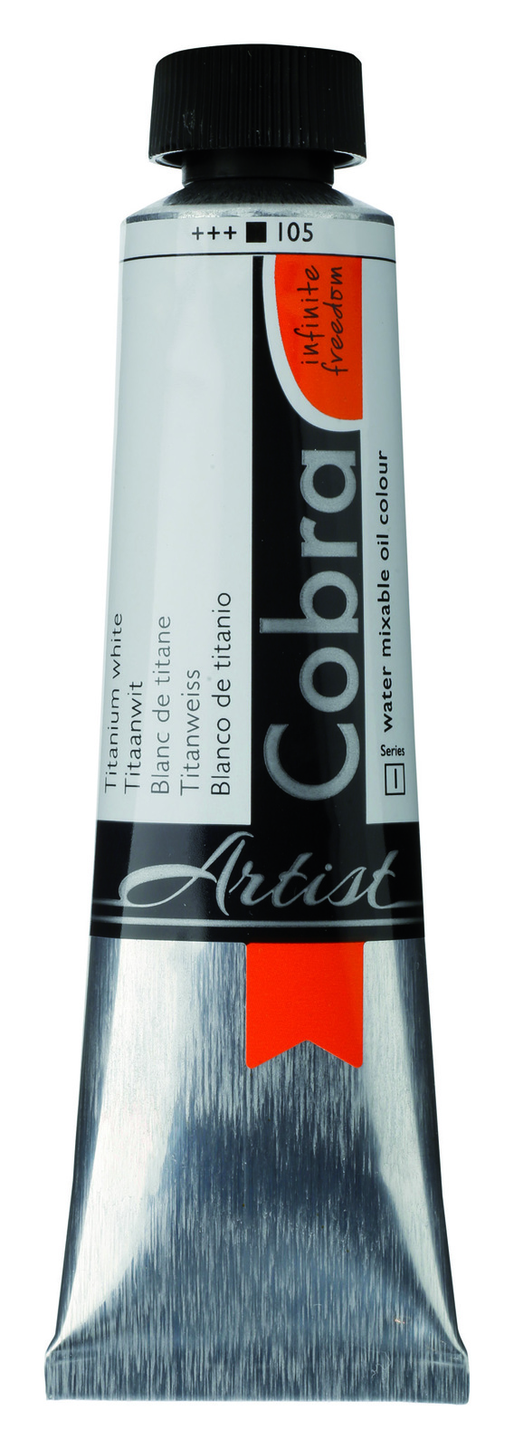 Cobra Water Mixable Oil Color 40ml Transparent Oxide Red
