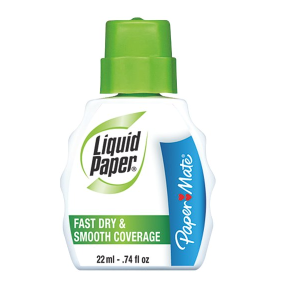Liquid paper bottle discount