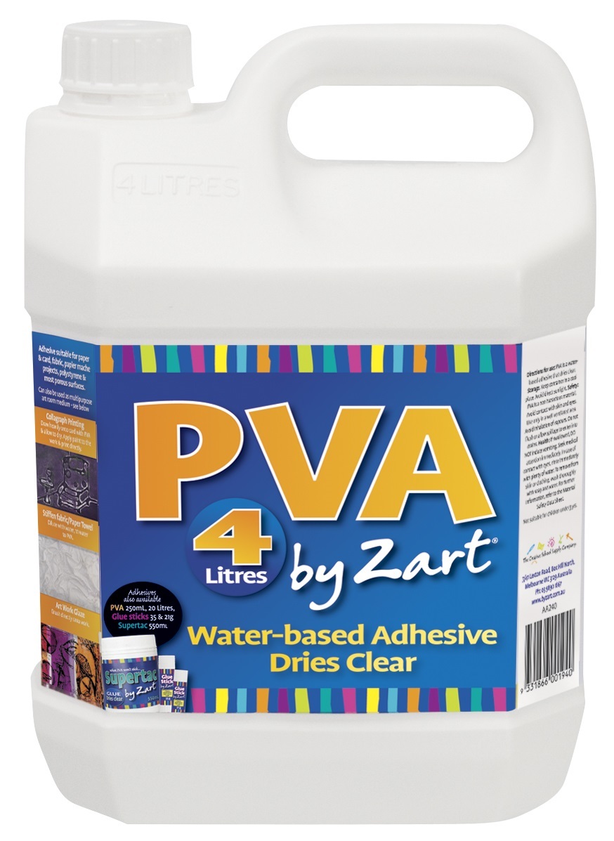 Zart PVA Glue 4 Litre
