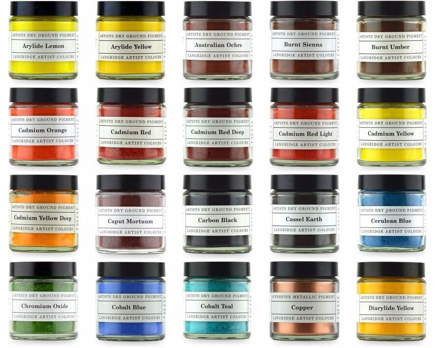 Langridge Oil Colour Chart