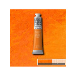 W&N Winton Oil 200ml - Cadmium Orange Hue 090
