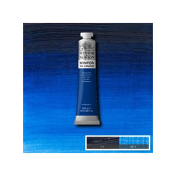 W&N Winton Oil 200ml - Phthalo Blue 516