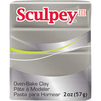 Sculpey III Modelling Pewter 57gram