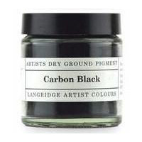 Langridge Dry Ground Pigment 120ml Series 1 Carbon Black