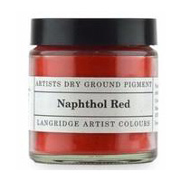 Langridge Dry Ground Pigment 120ml Series 4 Naphthol Red 