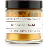 Langridge Dry Ground Pigment 120ml Series 5 Iridescent Gold