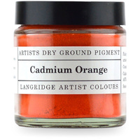 Langridge Dry Ground Pigment 120ml Series 4 Cadmium Orange