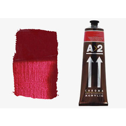 A2 Chroma Art Students Acrylic 120ml Tube - Alizarine Crimson