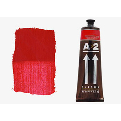 A2 Chroma Art Students Acrylic 120ml Tube - Cadmium Red Medium Hue