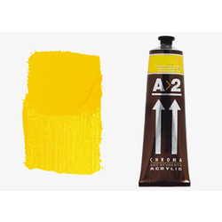 A2 Chroma Art Students Acrylic 120ml Tube - Cadmium Yellow Medium Hue