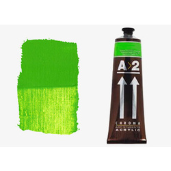 A2 Chroma Art Students Acrylic 120ml Tube - Green Light