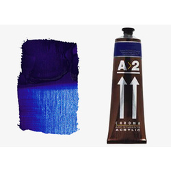 A2 Chroma Art Students Acrylic 120ml Tube - Ultramarine Blue