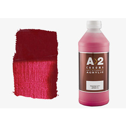 A2 Chroma Art Students Acrylic 1 Litre - Alizarine Crimson
