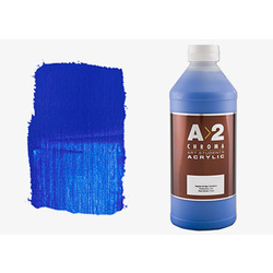 A2 Chroma Art Students Acrylic 1 Litre - Cerulean Blue Hue