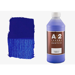 A2 Chroma Art Students Acrylic 1 Litre - Cobalt Blue Hue