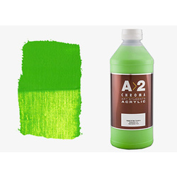 A2 Chroma Art Students Acrylic 1 Litre - Green Light