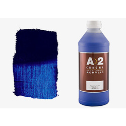 A2 Chroma Art Students Acrylic 1 Litre - Pthalo Blue