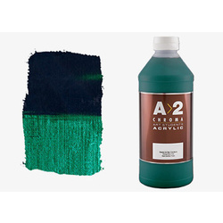 A2 Chroma Art Students Acrylic 1 Litre - Pthalo Green Hue