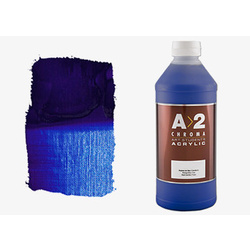 A2 Chroma Art Students Acrylic 1 Litre - Ultramarine Blue