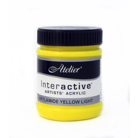 Atelier Interactive Artists Acrylics S3 Arylamide Yellow Light 250ml