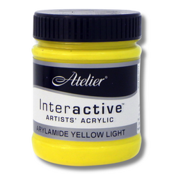 Atelier Interactive Artists Acrylics S3 Arylamide Yellow Light 250ml