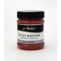 Atelier Interactive Artist's Acrylics S1 Burnt Sienna 250ml