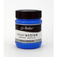 Atelier Interactive Artist's Acrylics S6 Cerulean Blue 250ml