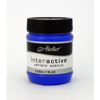 Atelier Interactive Artist's Acrylics S6 Cobalt Blue 250ml