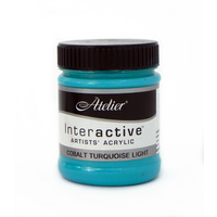 Atelier Interactive Artist's Acrylics S5 Cobalt Turquoise Light 250ml