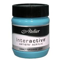 Atelier Interactive Artist's Acrylics S2 Cobalt Turquoise 250ml