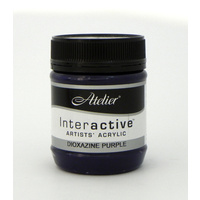 Atelier Interactive Artists Acrylics S3 Dioxazine Purple 250ml