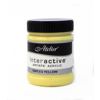 Atelier Interactive Artist's Acrylics S1 Naples Yellow 250ml