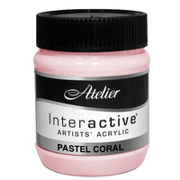 Atelier Interactive Artists Acrylics S1 Pastel Coral 250ml