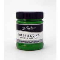 Atelier Interactive Artist's Acrylics S2 Permanent Sap Green 250ml