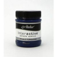 Atelier Interactive Artist's Acrylics S2 Pthalo Turquoise 250ml