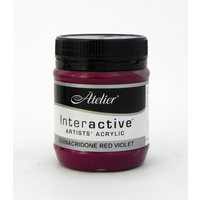 Atelier Interactive Artists Acrylics S3 Quinacridone Red Violet 250ml