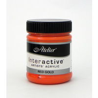 Atelier Interactive Artists Acrylics S3 Red Gold 250ml