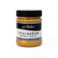 Atelier Interactive Artist's Acrylics S4 Rich Gold 250ml