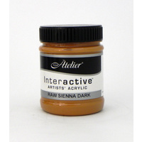 Atelier Interactive Artist's Acrylics S1 Raw Sienna Dark 250ml