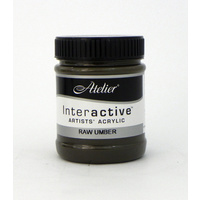 Atelier Interactive Artist's Acrylics S1 Raw Umber 250ml