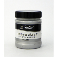 Atelier Interactive Artist's Acrylics S4 Silver 250ml