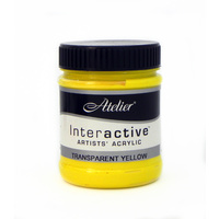 Atelier Interactive Artist's Acrylics S2 Transparent Yellow 250ml