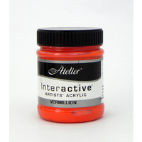 Atelier Interactive Artist's Acrylics S2 Vermillion 250ml