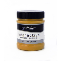 Atelier Interactive Artist's Acrylics S1 Yellow Ochre 250ml