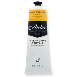 Atelier Interactive Artists Acrylics S3 Arylamide Yellow Deep 80ml