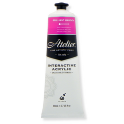 Atelier Interactive Artists Acrylics S3 Brilliant Magenta 80ml